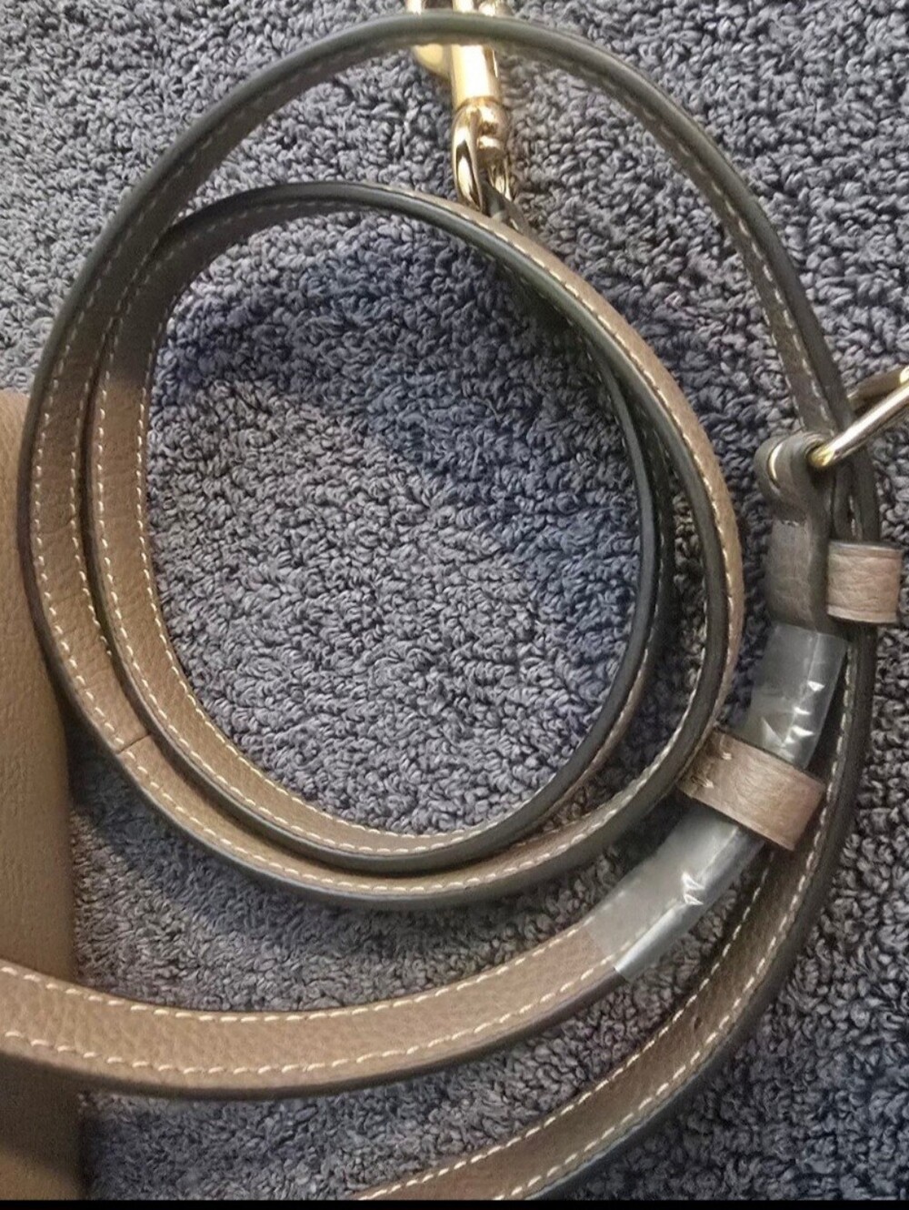 NWT COACH CV966 "Dark Stone" Mollie 25 Crossbody Tote Bag - Picture 8 of 9